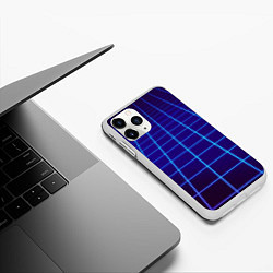 Чехол iPhone 11 Pro матовый NEON 3D WORLD, цвет: 3D-белый — фото 2