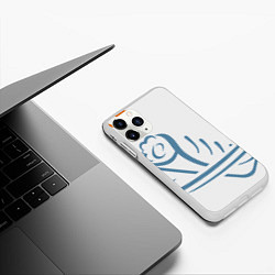 Чехол iPhone 11 Pro матовый Senior Shawa Developer, цвет: 3D-белый — фото 2