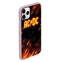 Чехол iPhone 11 Pro матовый ACDC Neon, цвет: 3D-розовый — фото 2