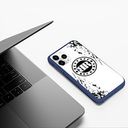 Чехол iPhone 11 Pro матовый 9 грамм: Bustazz Records, цвет: 3D-тёмно-синий — фото 2