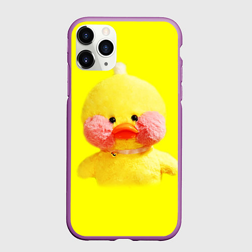 Чехол iPhone 11 Pro матовый УТЯ ЛАЛАФАНФАН / 3D-Фиолетовый – фото 1