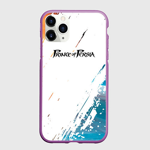 Чехол iPhone 11 Pro матовый Prince of Persia принц Персии / 3D-Фиолетовый – фото 1