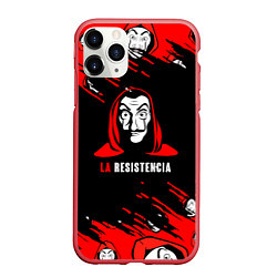 Чехол iPhone 11 Pro матовый La Casa de Papel - Professor