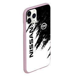 Чехол iPhone 11 Pro матовый Nissan xtrail, цвет: 3D-розовый — фото 2