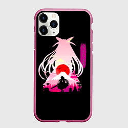 Чехол iPhone 11 Pro матовый Котори Ицука - Рандеву с жизнью, цвет: 3D-малиновый