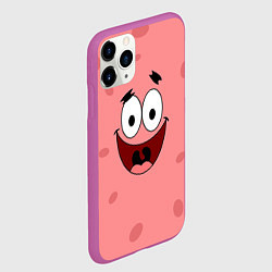 Чехол iPhone 11 Pro матовый Патрик пара, цвет: 3D-фиолетовый — фото 2