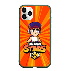 Чехол iPhone 11 Pro матовый ФЭНГ БРАВЛ СТАРС FANG BRAWL STARS