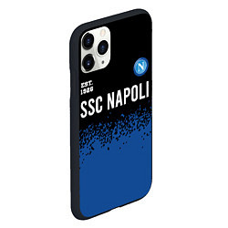 Чехол iPhone 11 Pro матовый НАПОЛИ Est 1926 Арт, цвет: 3D-черный — фото 2
