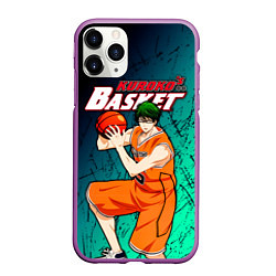 Чехол iPhone 11 Pro матовый Kuroko no Basuke, Midorima Shintaro Шинтаро Мидори