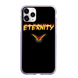 Чехол iPhone 11 Pro матовый Eternity бабочка