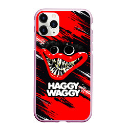 Чехол iPhone 11 Pro матовый POPPY PLAYTIME GAME HAGGY WAGGY ПОППИ ПЛЕЙТАЙМ