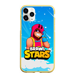 Чехол iPhone 11 Pro матовый GROM BRAWL STARS GAME