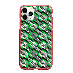 Чехол iPhone 11 Pro матовый EXTREME Экстрим, цвет: 3D-красный