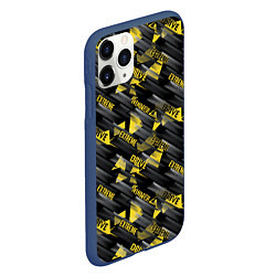 Чехол iPhone 11 Pro матовый Extreme Drive экстрим, цвет: 3D-тёмно-синий — фото 2