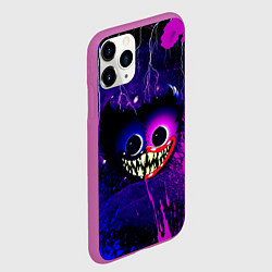 Чехол iPhone 11 Pro матовый Хаги Ваги Ночное Небо, цвет: 3D-фиолетовый — фото 2