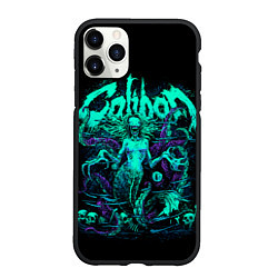 Чехол iPhone 11 Pro матовый Caliban