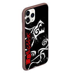 Чехол iPhone 11 Pro матовый DRAKEN TATTOO WHITE ТОСВА, цвет: 3D-коричневый — фото 2