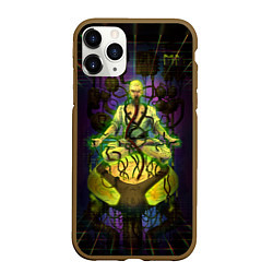 Чехол iPhone 11 Pro матовый Lotos meditation c