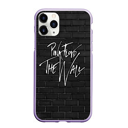 Чехол iPhone 11 Pro матовый PINK FLOYD - ПИНК ФЛОЙД СТЕНА, цвет: 3D-светло-сиреневый