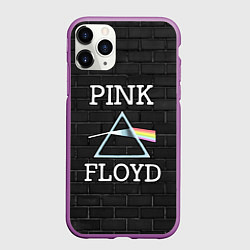 Чехол iPhone 11 Pro матовый PINK FLOYD LOGO - ПИНК ФЛОЙД ЛОГОТИП