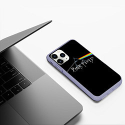 Чехол iPhone 11 Pro матовый PINK FLOYD - ПИНК ФЛОЙД, цвет: 3D-светло-сиреневый — фото 2