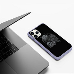 Чехол iPhone 11 Pro матовый Ночной Дозор Night Watcher, цвет: 3D-светло-сиреневый — фото 2