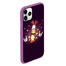 Чехол iPhone 11 Pro матовый RAYMAN LEGENDS РЭЙМАН, цвет: 3D-фиолетовый — фото 2