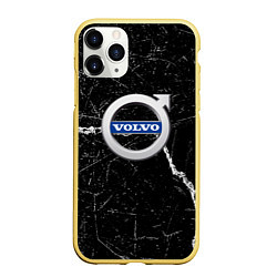 Чехол iPhone 11 Pro матовый Volvo - Трещина