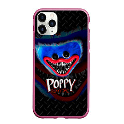 Чехол iPhone 11 Pro матовый Хагги Вагги Паппи Плейтайм Poppy Playtime, цвет: 3D-малиновый