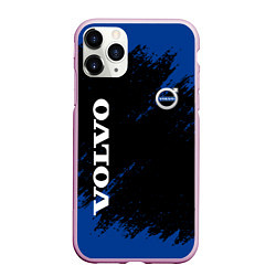 Чехол iPhone 11 Pro матовый Volvo Texture
