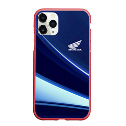 Чехол iPhone 11 Pro матовый Honda sport авто