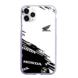 Чехол iPhone 11 Pro матовый Honda sport pattern