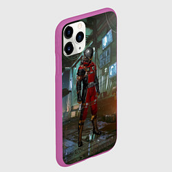 Чехол iPhone 11 Pro матовый PREY SPACE GAME, цвет: 3D-фиолетовый — фото 2