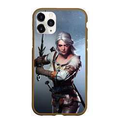 Чехол iPhone 11 Pro матовый Ciri sword