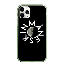 Чехол iPhone 11 Pro матовый Манескин и луна