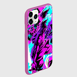 Чехол iPhone 11 Pro матовый Katana Zero Файтинг Катана Зеро Игра, цвет: 3D-фиолетовый — фото 2
