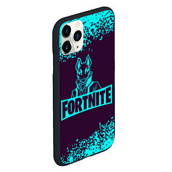 Чехол iPhone 11 Pro матовый FORTNITE Арт, цвет: 3D-черный — фото 2