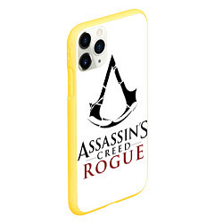 Чехол iPhone 11 Pro матовый Assasins creed rogue, цвет: 3D-желтый — фото 2