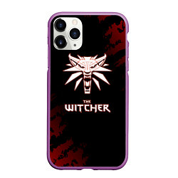 Чехол iPhone 11 Pro матовый The Witcher Тем кто любит играть супер