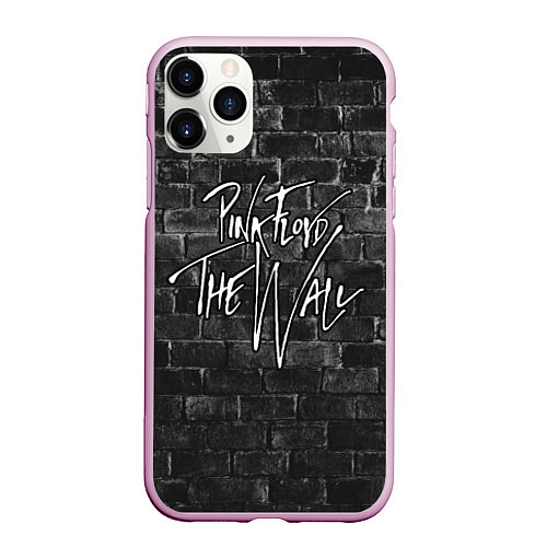 Чехол iPhone 11 Pro матовый PINK FLOYD - ПИНК ФЛОЙД ГРУППА / 3D-Розовый – фото 1