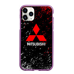 Чехол iPhone 11 Pro матовый Mitsubishi Logo auto