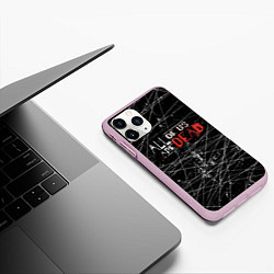 Чехол iPhone 11 Pro матовый Мы все мертвы All of Us Are Dead, цвет: 3D-розовый — фото 2