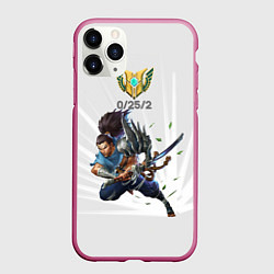 Чехол iPhone 11 Pro матовый Yasuo Meme