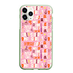 Чехол iPhone 11 Pro матовый You go grl