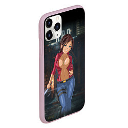 Чехол iPhone 11 Pro матовый Claire Redfield from Resident Evil 2 remake by sex, цвет: 3D-розовый — фото 2