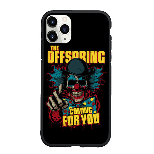 Чехол iPhone 11 Pro матовый The Offspring рок / 3D-Черный – фото 1