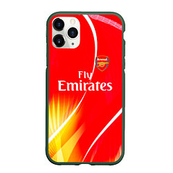 Чехол iPhone 11 Pro матовый Arsenal арсенал фк