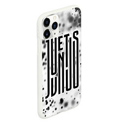 Чехол iPhone 11 Pro матовый JUVENTUS ЮВЕНТУС - Art, цвет: 3D-белый — фото 2