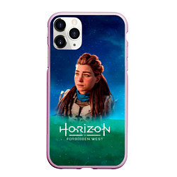 Чехол iPhone 11 Pro матовый Horizon Forbidden West Sky