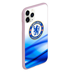 Чехол iPhone 11 Pro матовый Челси chelsea, цвет: 3D-розовый — фото 2